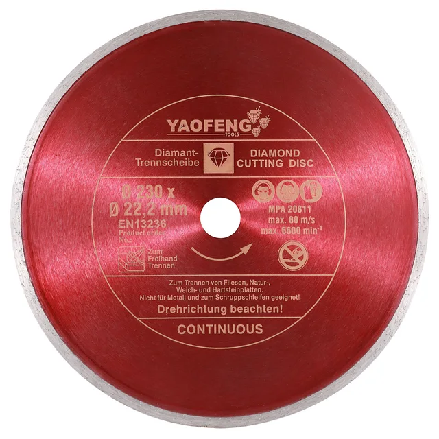 180mm Diamond Wet Cutting Disc