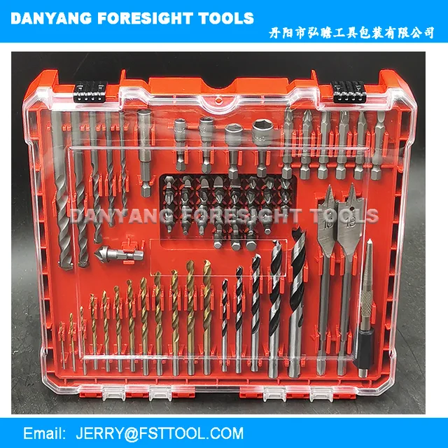 70pcs mixed drill bit set