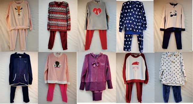 Ladies coral fleece PJ set