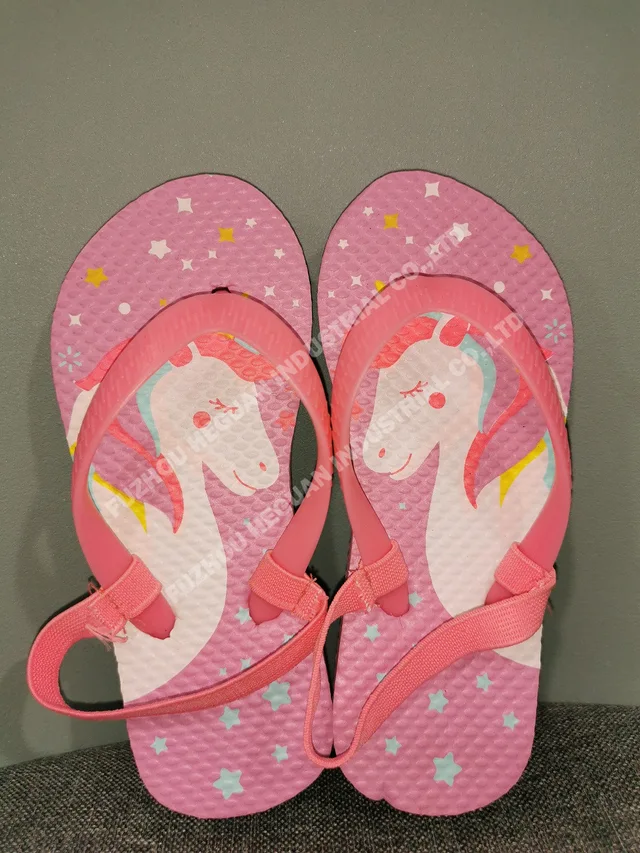 Kid girl beach flip flops