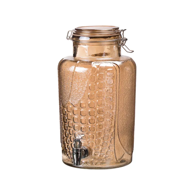 CORN Dispenser 6L with plating amber color