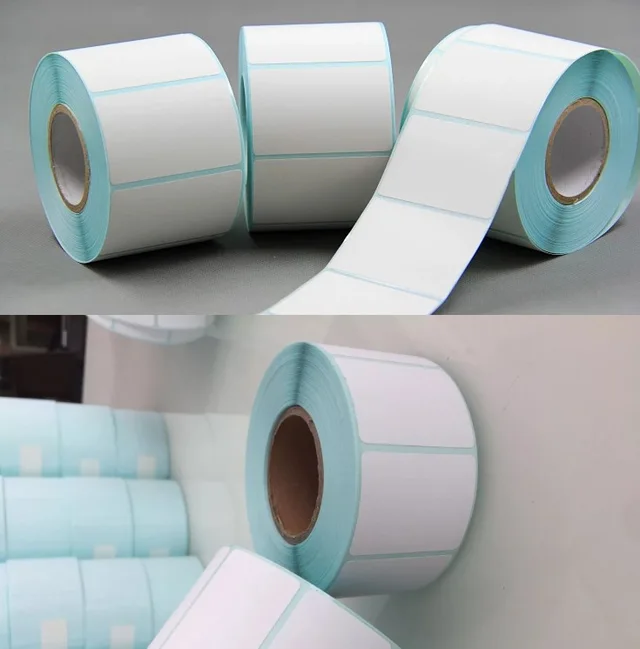 Custom sticker label self sticker adhesive label thermal label
