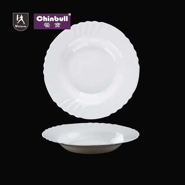 Soup plate(opal glassware）