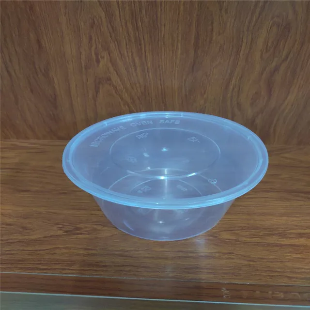 PP CONTAINER;FOOD CONTAINER;BENTO BOX;DELI CONTAINER ;DELI CUP，Round bowl ML750
