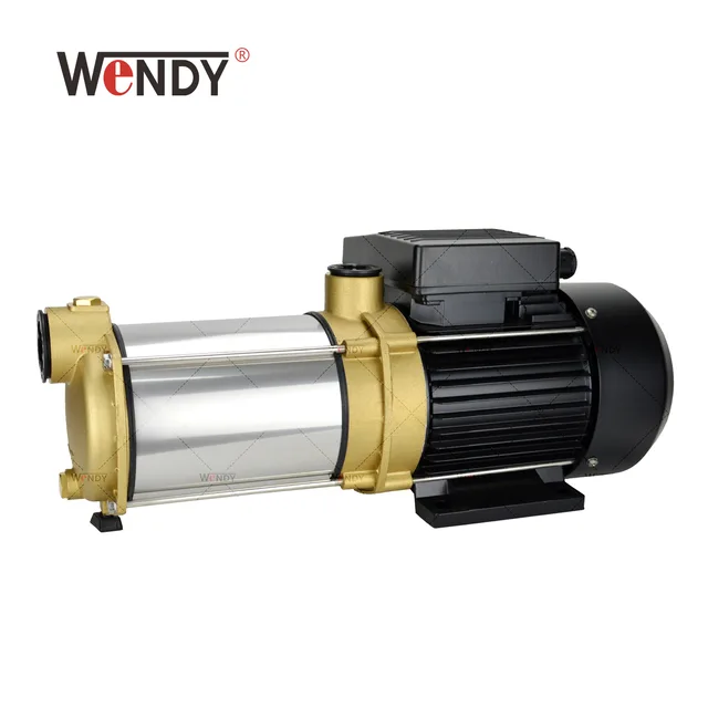 Brass self priming horizontal multistage pump
