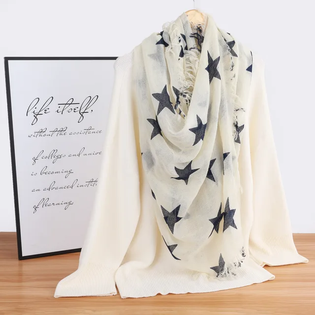 Wool scarf shawl pashmina