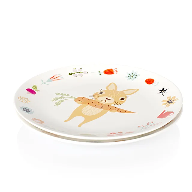 Porcelain dessert plate