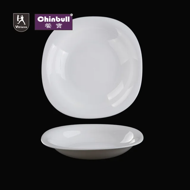 Soup plate(opal glassware）