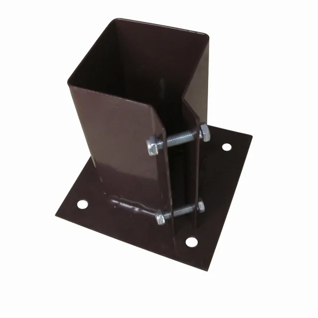 Powder coated ground plate