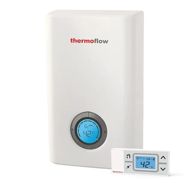 Remotely controlled 12kw Compact instant water heater