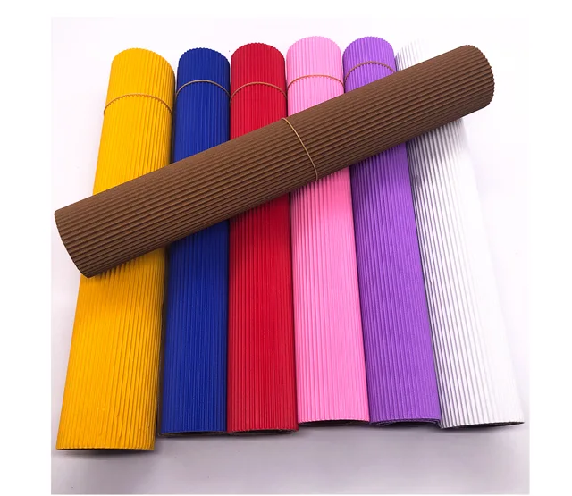 Fluorescent color corrugated paper,metallic corrugated paper,craft corrugated paper