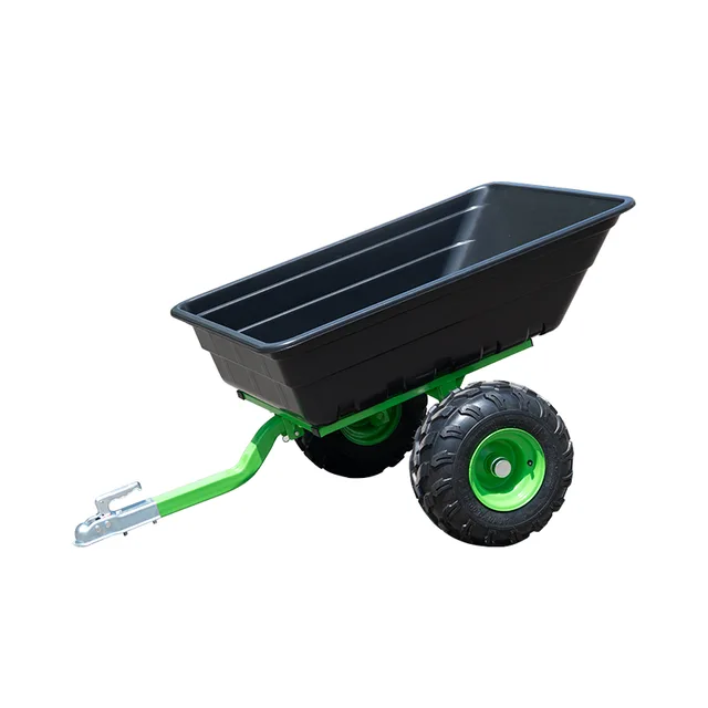 0ATV Dump Trailer with Off-Road Wheels