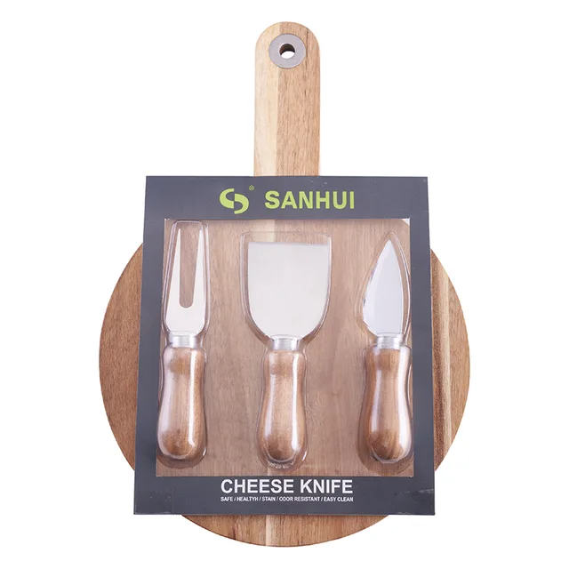 4 Piece Cheese Knife Set