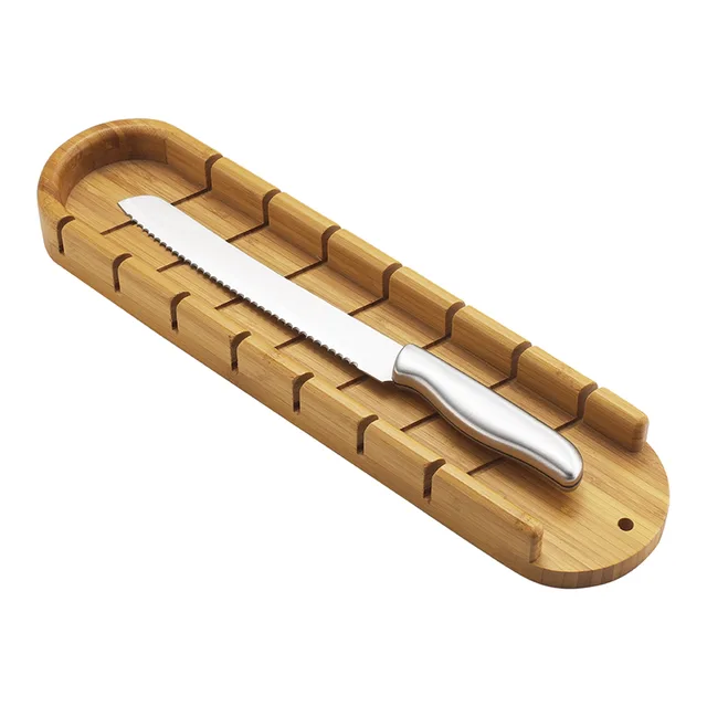 2pc Brread Knife And Board Set