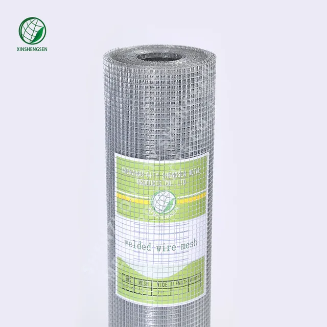 1Inch 1mx30m Galvanized Welded Wire Mesh pvc coated wire mesh cheap price welded wire mesh