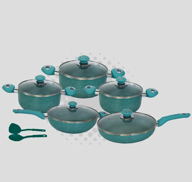 Alu.12pcs Cookware Set