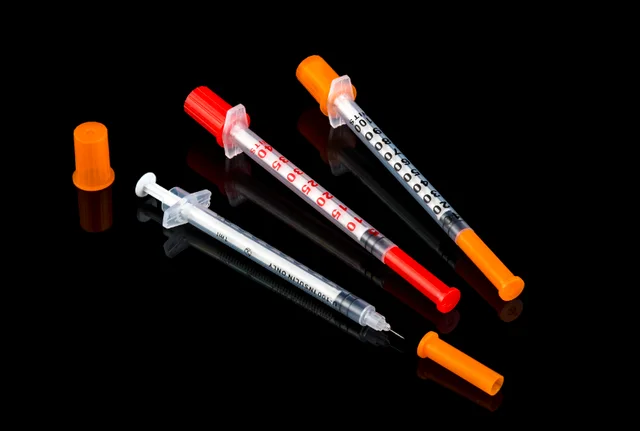 Disposable Sterile Insulin Syringes for Single Use