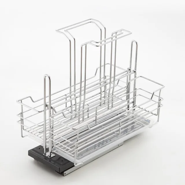 Under Sink Basket kitchen basket drawer pull out metal basket