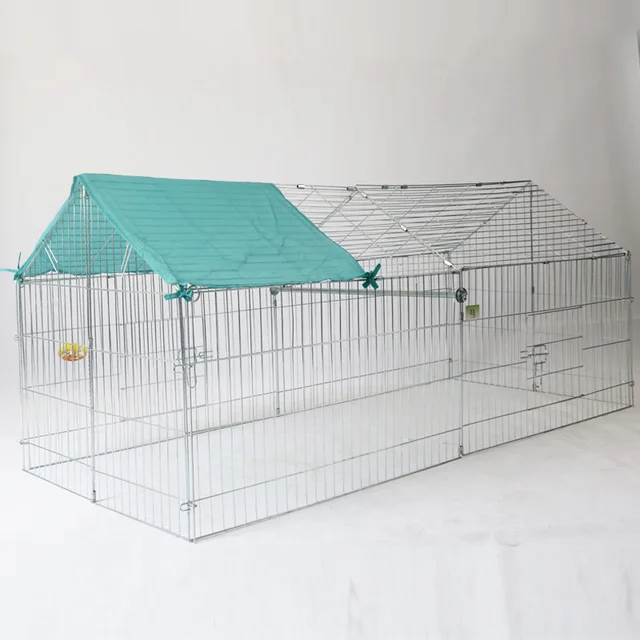 Iron wire galvanized rabbit hutch chicken coop