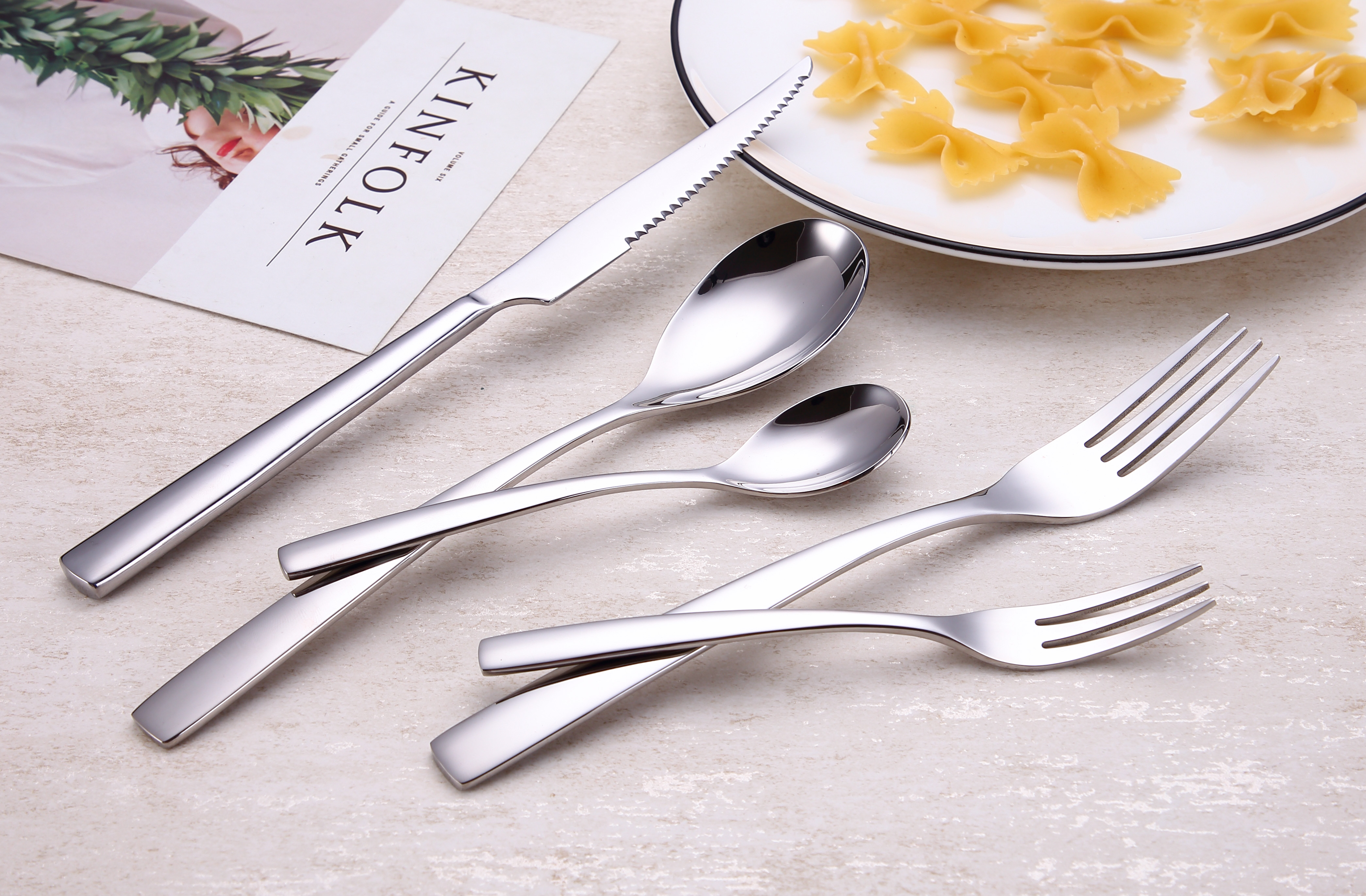 Stainless steel cutlery