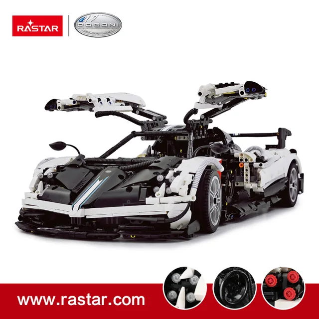 RASTAR R/C 1:8 Pagani Huayra BC Bricks/Assemble car（W/O RC）