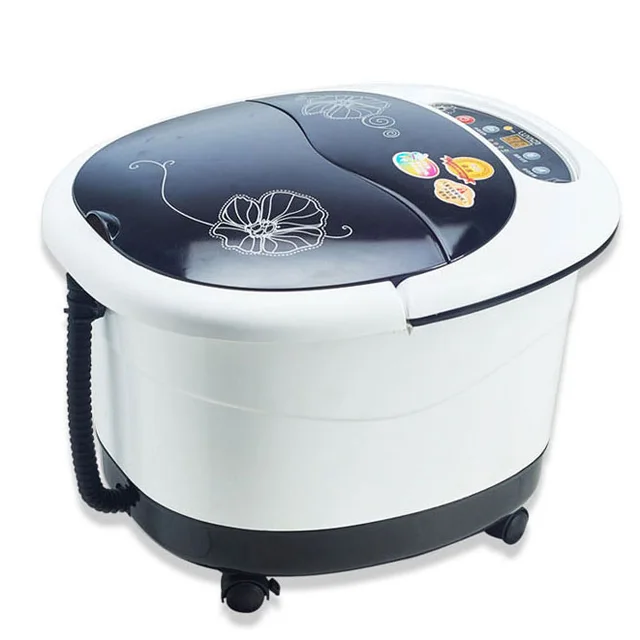 Auto roller rolling with heat and IPX4 water proof with time setting foot massager LY-230A