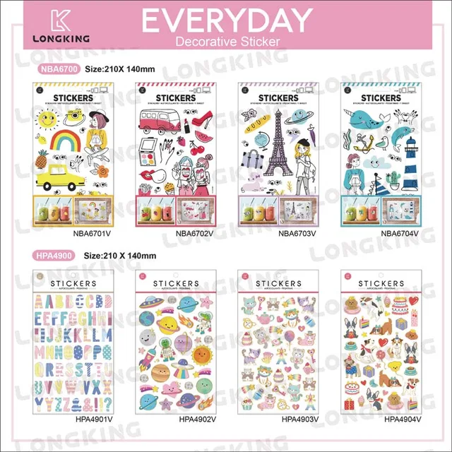 Fashion Decorative Stickers