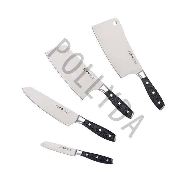 Chinese style set of 4pcs knives kitchen knife D82 series