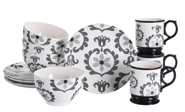 Simple pattern dinnerware & tabletop