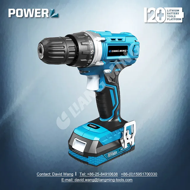 18V lithium battery cordless drill