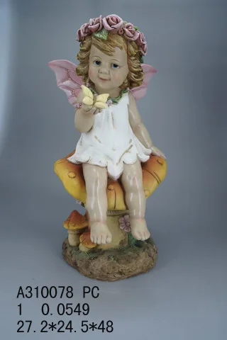 Polyresin Fairy Décor
