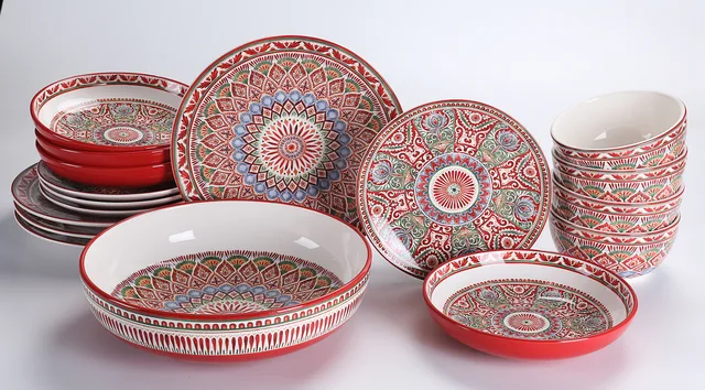 Tribal Medallion dinnerware