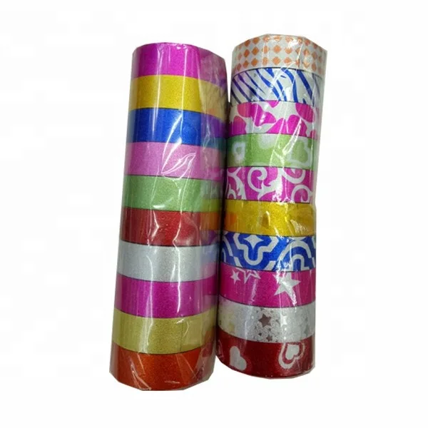 Adehesive glitter tape