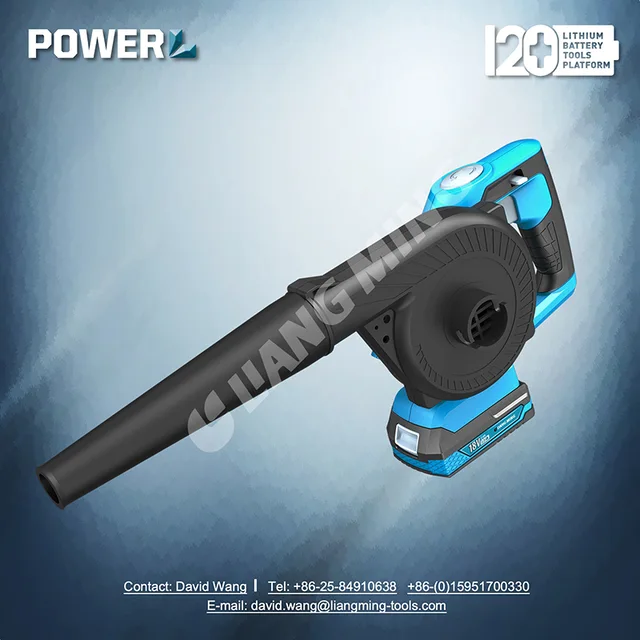 18V lithium battery cordless vacuum and blower
