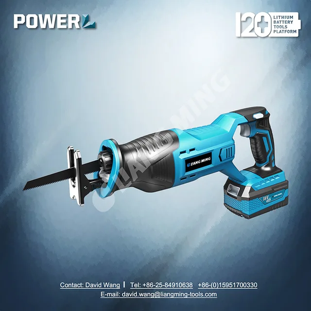 18V lithium battery cordless reciprocating saw