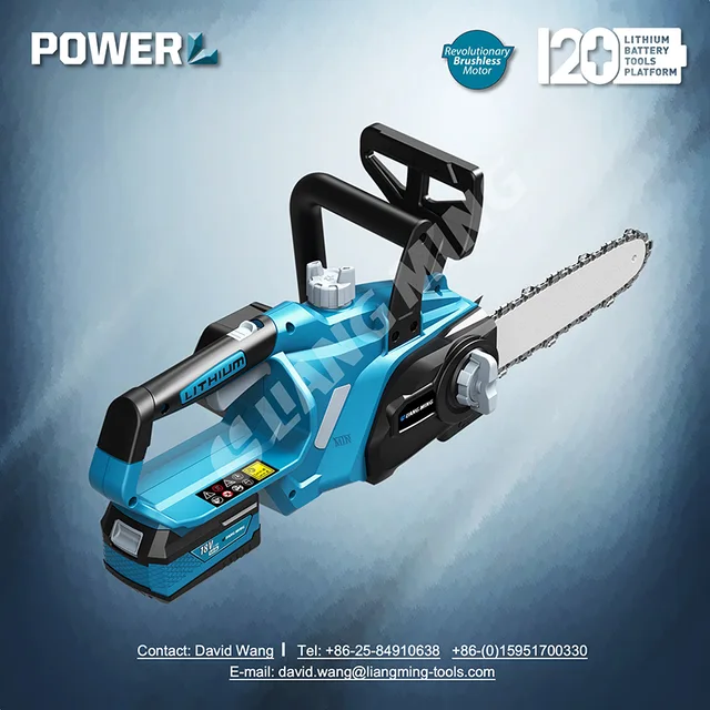 18V brushless lithium battery cordless chain saw