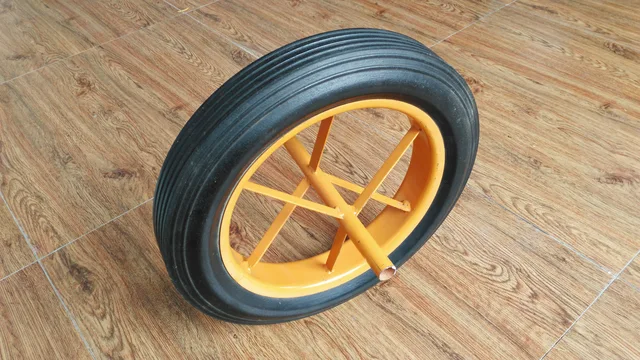 Solid Wheel For Construction Wheelbarrow