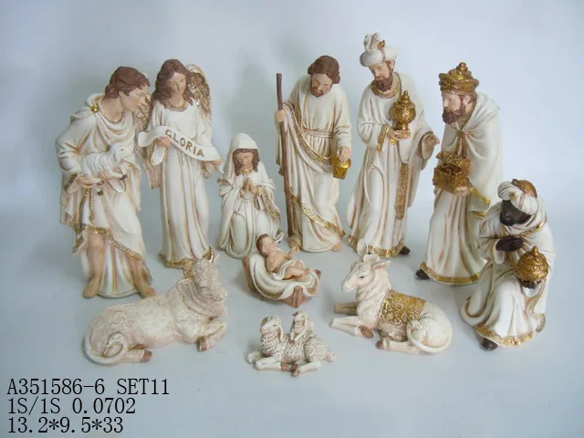 13"Nativity decor SET11