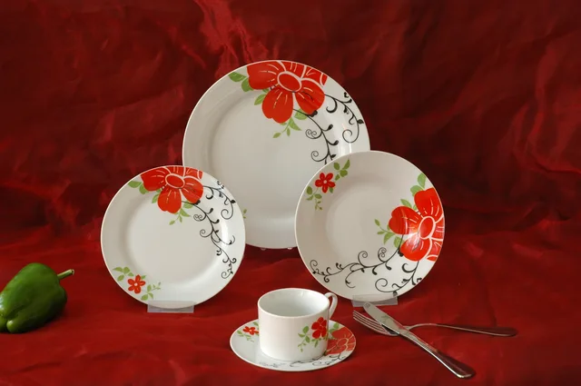 20 pcs porcelain dinner set