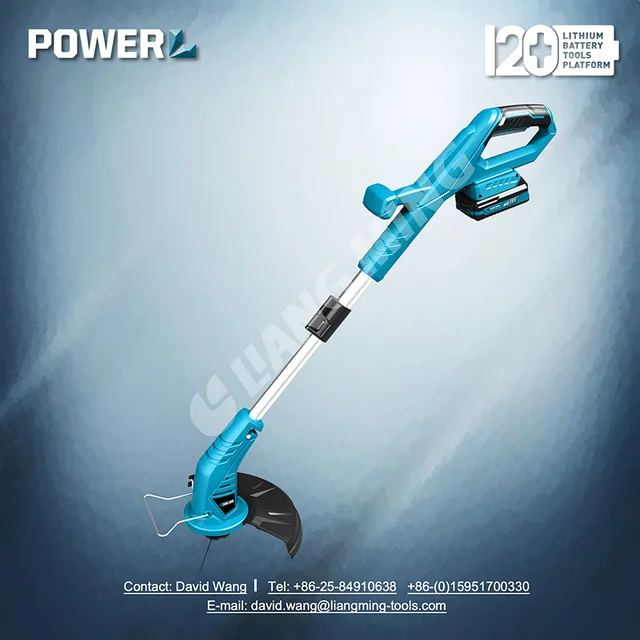 18V lithium battery cordless grass trimmer