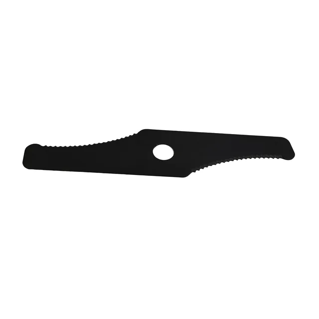 Mower blade (2 teeth with serrated teeth)