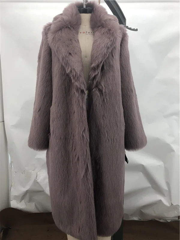 Ladies Fake Fur Coat