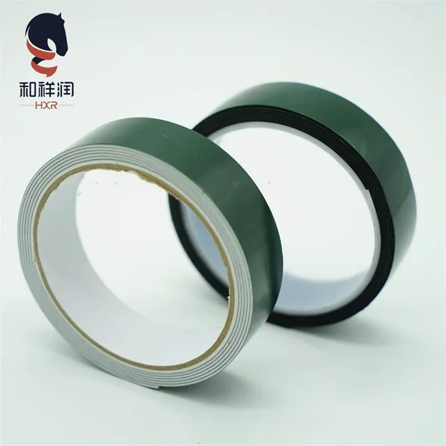 High viscosity no residue adhesive double sided foam tape