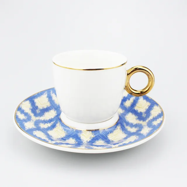 80cc Coffee Cup & Saucer