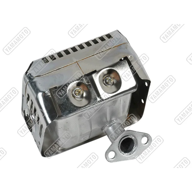 YAMAMOTO_GX160_Muffler Assy._Black Cover/Black Comp., Engine Use