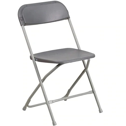 Steel folding chair