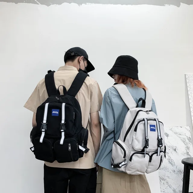 Fashion Vintage Cool Waterproof luminous School Backpack