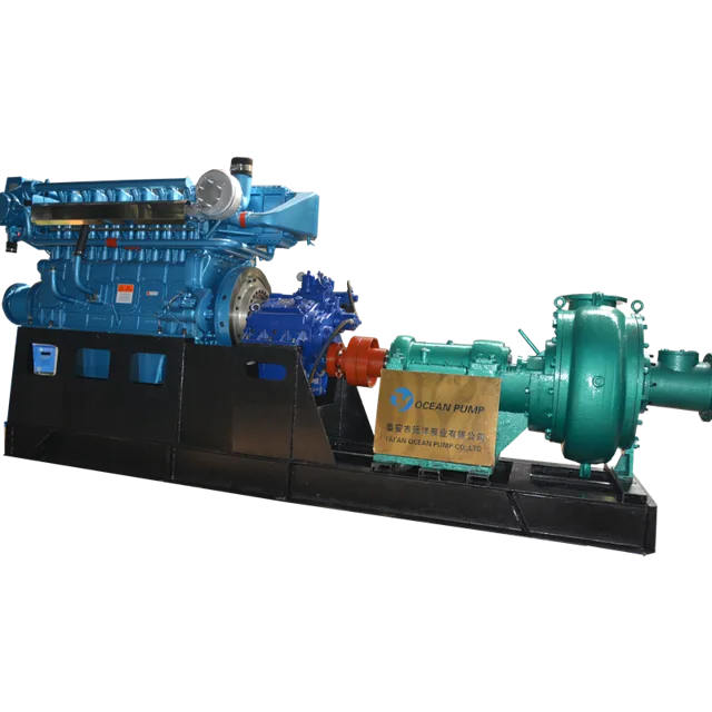 Heavy Duty Portable Sand Pump with Diesel Engine