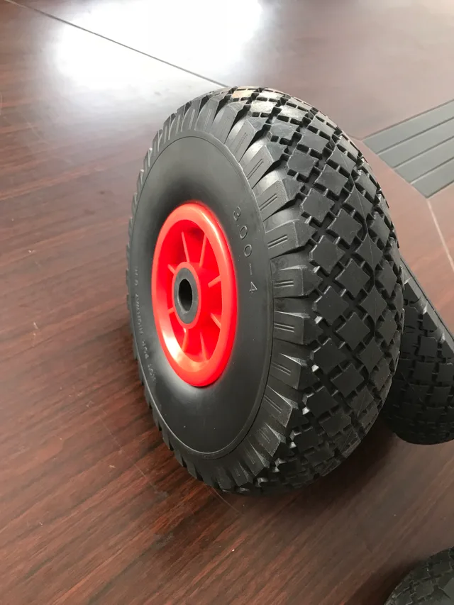 Hand trolley wheel