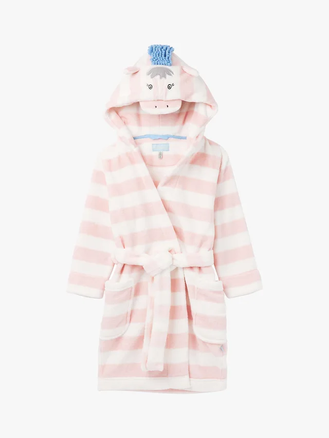 Children coral fleece robe